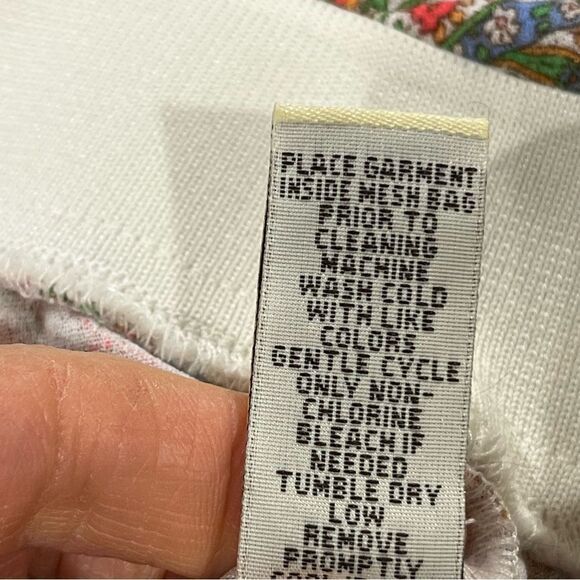 Ruff Hewn plus Size zip up paisley print light sweatshirt - Picture 10 of 14